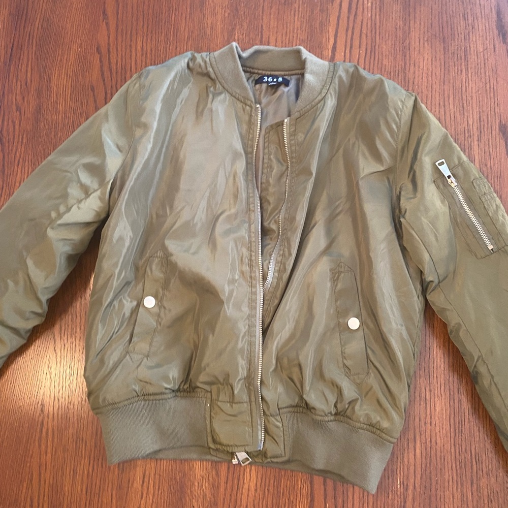 Olive green Bomber jacket